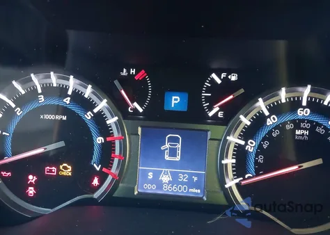 2019 Toyota 4Runner Sr5 Premium из США, поврежденный, VIN JTEZU5JR0K5208838